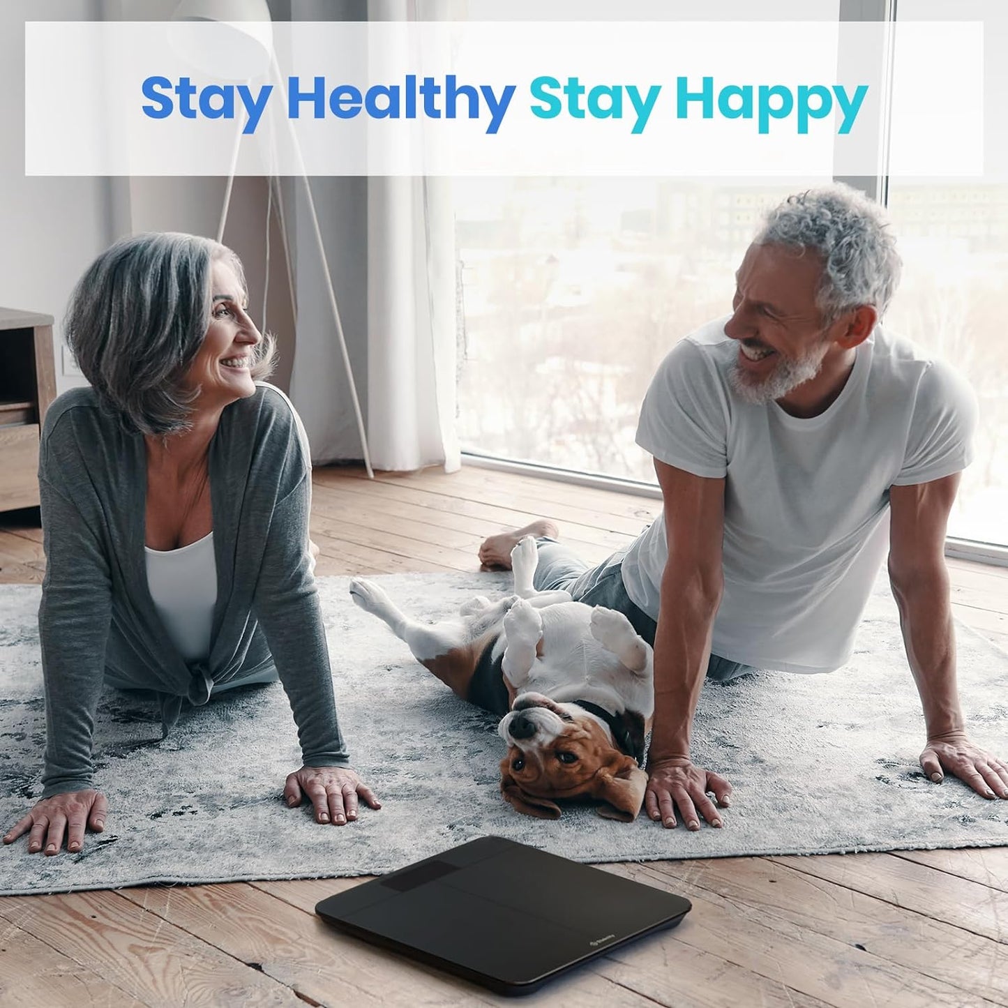 Scale for Body Weight, Digital Bathroom Scales for People, Most Accurate to 0.05Lb, Bright LED Display & Large Clear Numbers, Upgraded Quality for the Elderly Safe Home Use, 400 Lbs